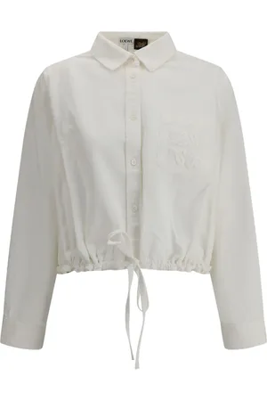 Loewe Giacca crop in cotone