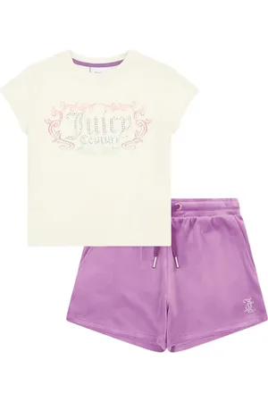 Juicy Couture Set shorts con strass