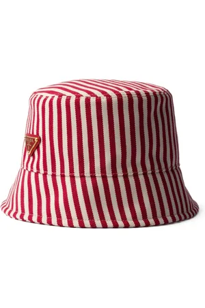 Prada Cappello bucket a righe