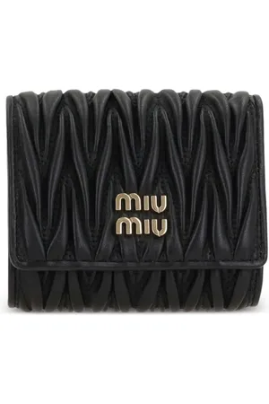Miu Miu Portafoglio matelassé con logo