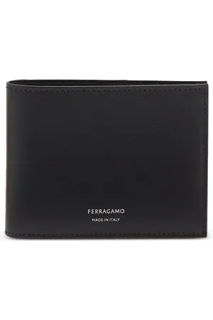 Salvatore Ferragamo Portafoglio bi-fold in pelle