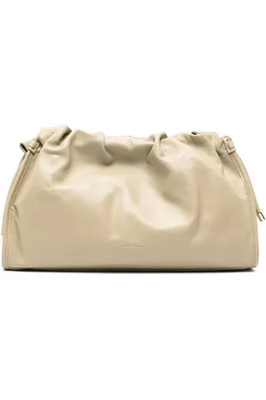 santoni Clutch con logo goffrato