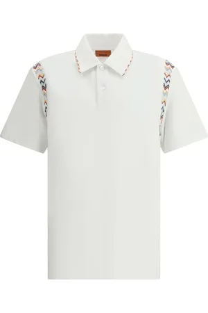 Missoni Polo con finitura a zig zag