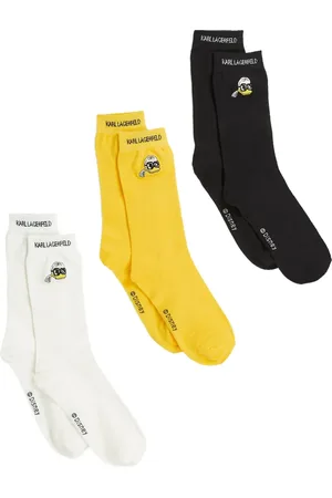 Karl Lagerfeld X Disney logo-jacquard socks (pack of three)