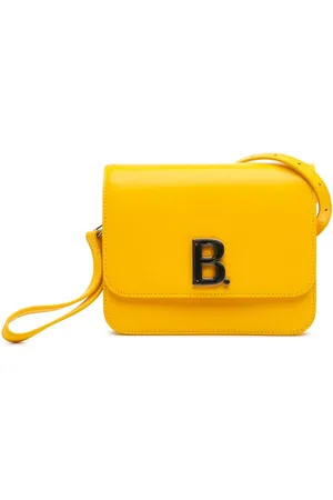 Balenciaga 2007 Small Shiny Box Calfskin B Flap crossbody bag