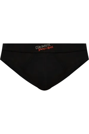 Dsquared2 Slip con logo ricamato