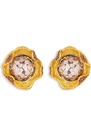 Oscar de la Renta Orecchini Crystal Nest