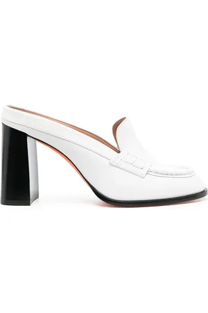 santoni Mules con tacco alto