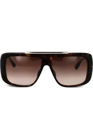 Alexander McQueen Occhiali da sole squadrati oversize