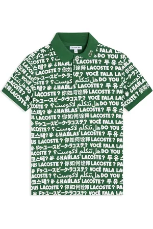 Lacoste Polo con stampa