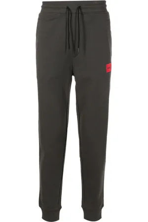HUGO BOSS Pantaloni sportivi con applicazione