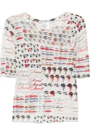 CHANEL T-shirt con stampa 2006