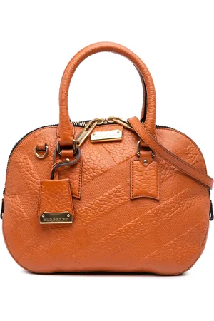 Burberry Borsa a tracolla Orchard Heritage Grain Check piccola goffrata 2000-2017