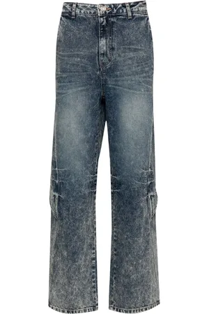 JUUN.J Jeans dritti con effetto schiarito