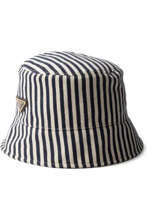 Prada Cappello bucket a righe