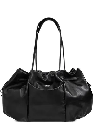 Emporio Armani Borsa tote con arricciatura