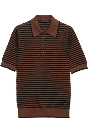 Prada Polo a righe in cotone