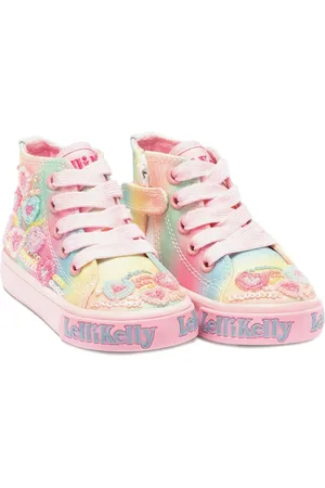 Lelli Kelly Sequin-embellished sneakers