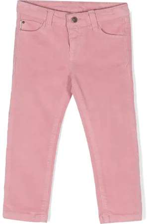 KNOT Pantaloni in velluto con logo