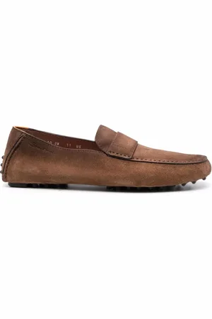 santoni Mocassini a punta tonda
