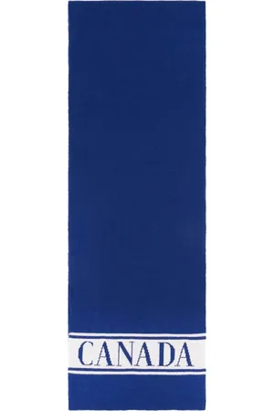 Canada Goose Logo-intarsia scarf
