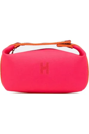 Hermès Trousse Bride A Brac piccola in tela Toile 2020-2024