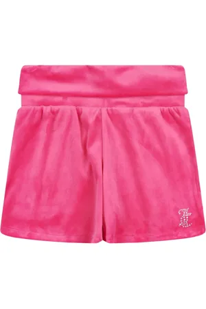 Juicy Couture Shorts con borchie e logo