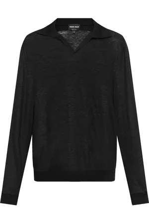 Giorgio Armani T-shirt in maglia fine