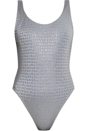 Balmain Costume da bagno con logo