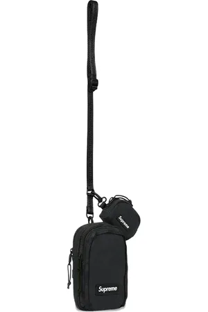 Supreme Borsa a tracolla "Black" con applicazione