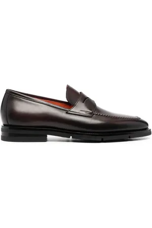 santoni Mocassini in pelle