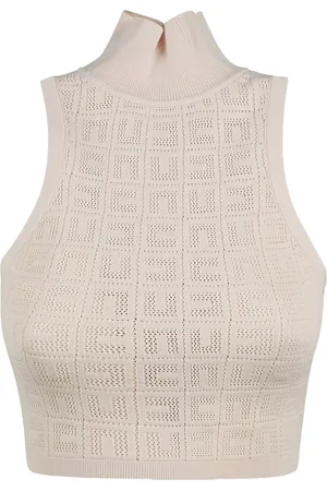 Elisabetta Franchi Top in rete con logo