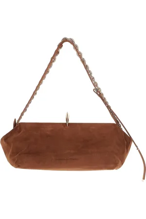 BENEDETTA BRUZZICHES Sophia suede shoulder bag