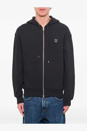 Maison Kitsuné Felpa con applicazione Bold Fox Head