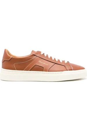 santoni Sneakers Double Buckle
