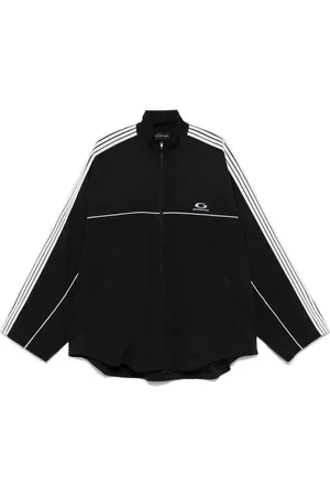 Balenciaga Giacca con logo ricamato