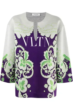 VALENTINO GARAVANI Felpa VLTN a fiori