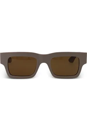 Alexander McQueen Occhiali da sole con montatura chunky