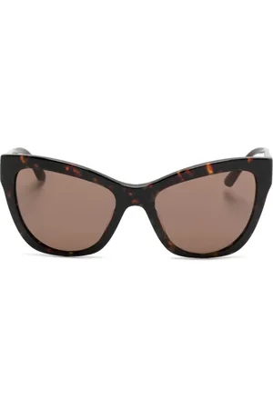 VERSACE Occhiali da sole cat-eye tartarugati