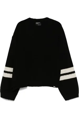 ENFANTS RICHES DEPRIMES Maglione asimmetrico a righe