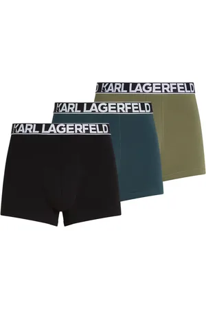 Karl Lagerfeld Set di 3 boxer con banda logo