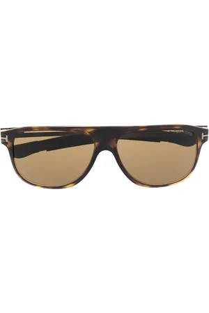 Tom Ford Occhiali da sole Todd con montatura stile pilota