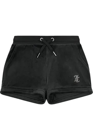 Juicy Couture Shorts con borchie e logo
