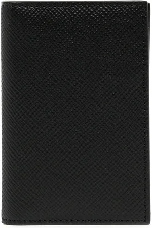 SMYTHSON Portacarte con stampa in pelle