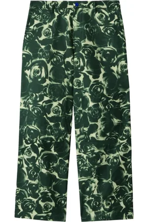 Burberry Pantaloni con stampa