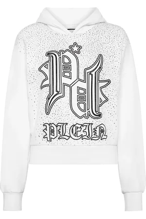 Philipp Plein Felpa Gothic Plein con strass