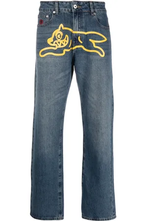 ICECREAM Jeans dritti Running Dog