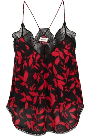 Zadig & Voltaire Top Christy con stampa