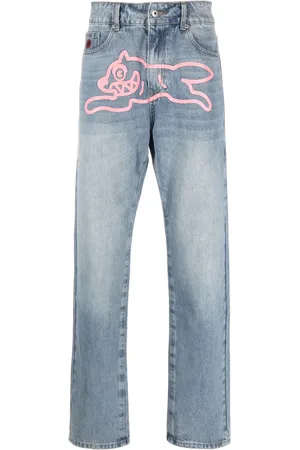 ICECREAM Jeans dritti Running Dog