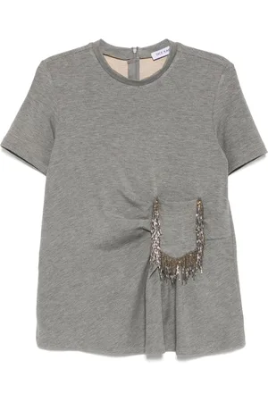 DICE KAYEK Camicia in cotone a maniche corte